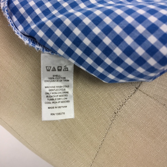 C. Wonder Gingham Button Down Shirt Boy Fit Sz S - Picture 8 of 8